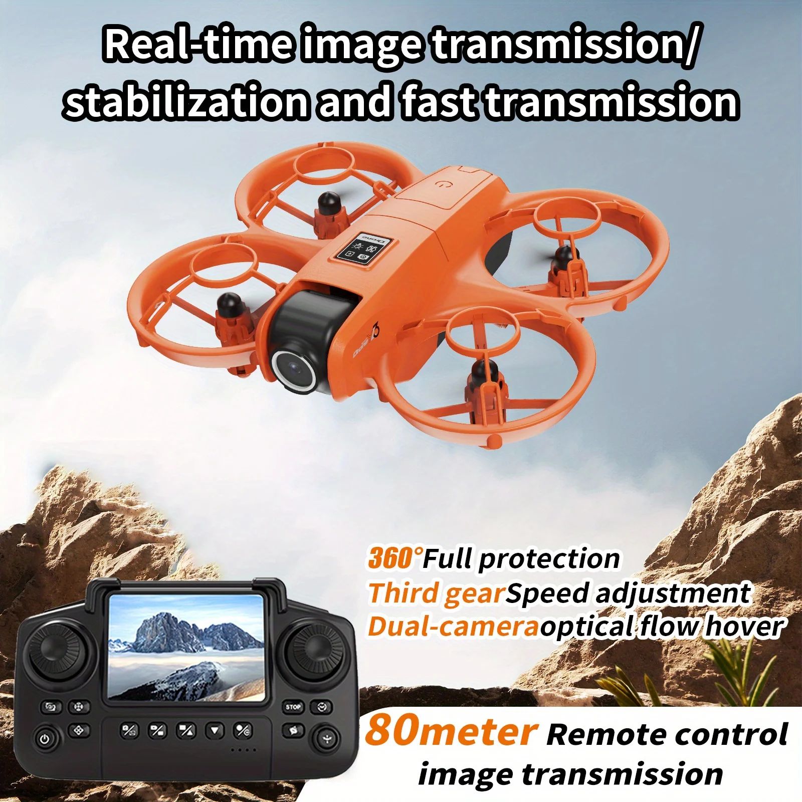 YL3 Foldable Travel Drone, HD  - Drone Camera 4K ulasan dan harga
